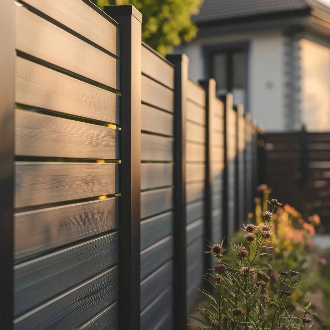 Expertly crafted fence